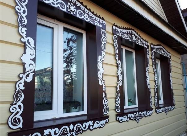 Наличники на окна в деревянном доме: изготовление внутри и снаружи своими руками