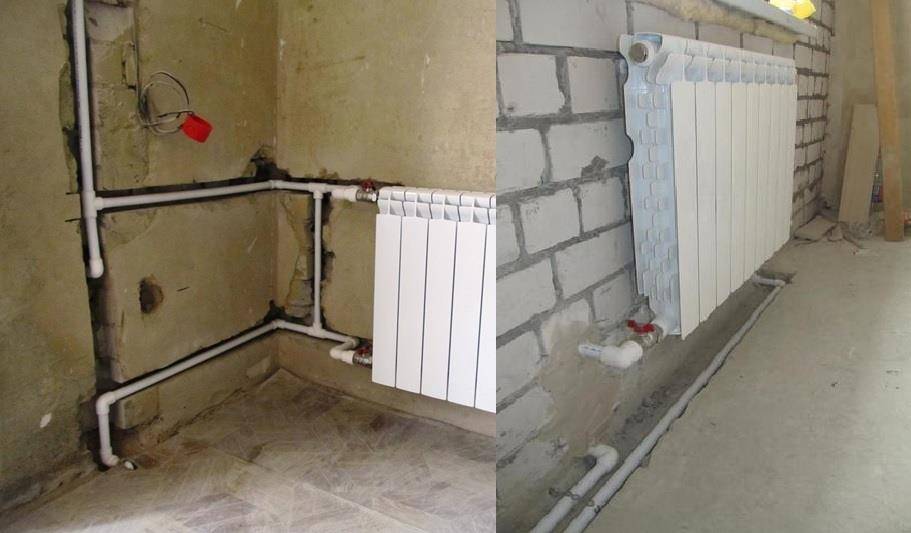 Куда грамотно и безопасно спрятать трубы отопления в частном доме?