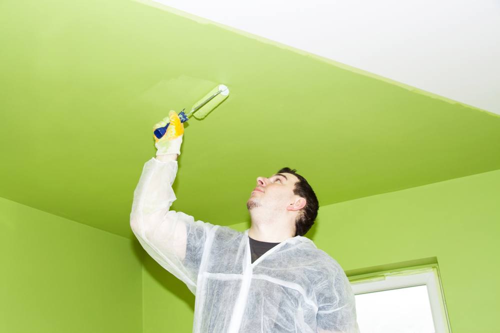 Как и чем покрасить потолок на кухне, какую краску лучше выбрать, подробное фото и видео