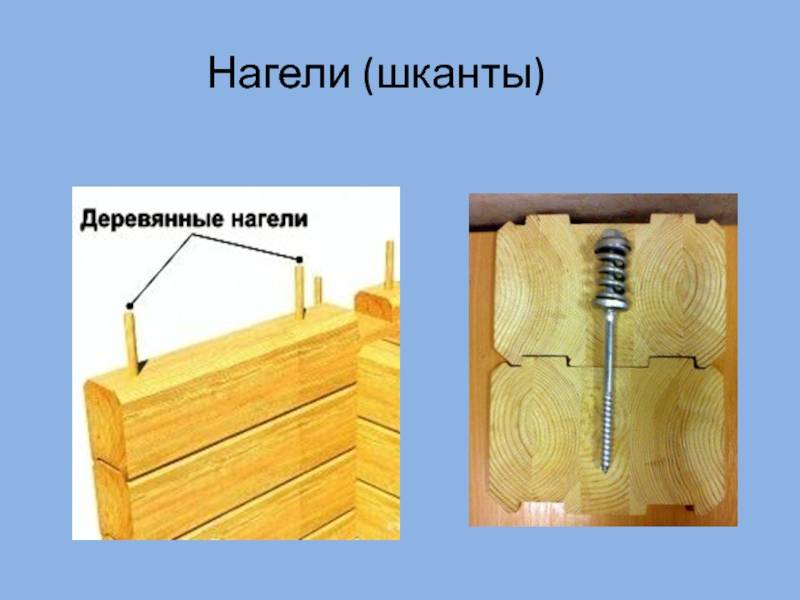 Шканты для бруса: процесс изготовления своими руками