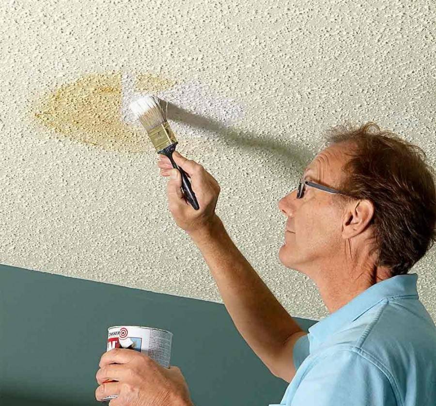Чем красить потолок на кухне и какая краска лучше: своими руками лучше