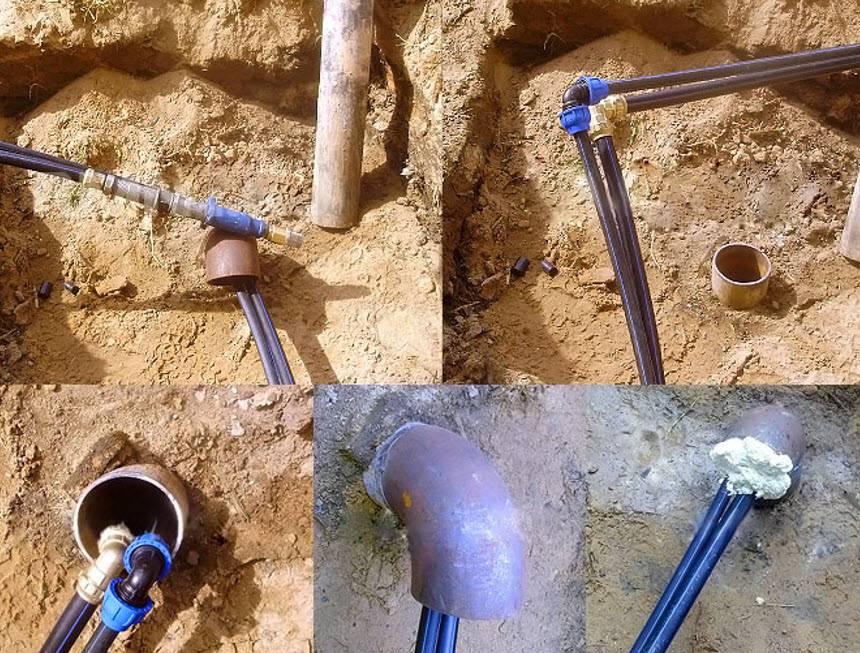 Утепление водопровода в земле, и теплоизоляция наружных веток