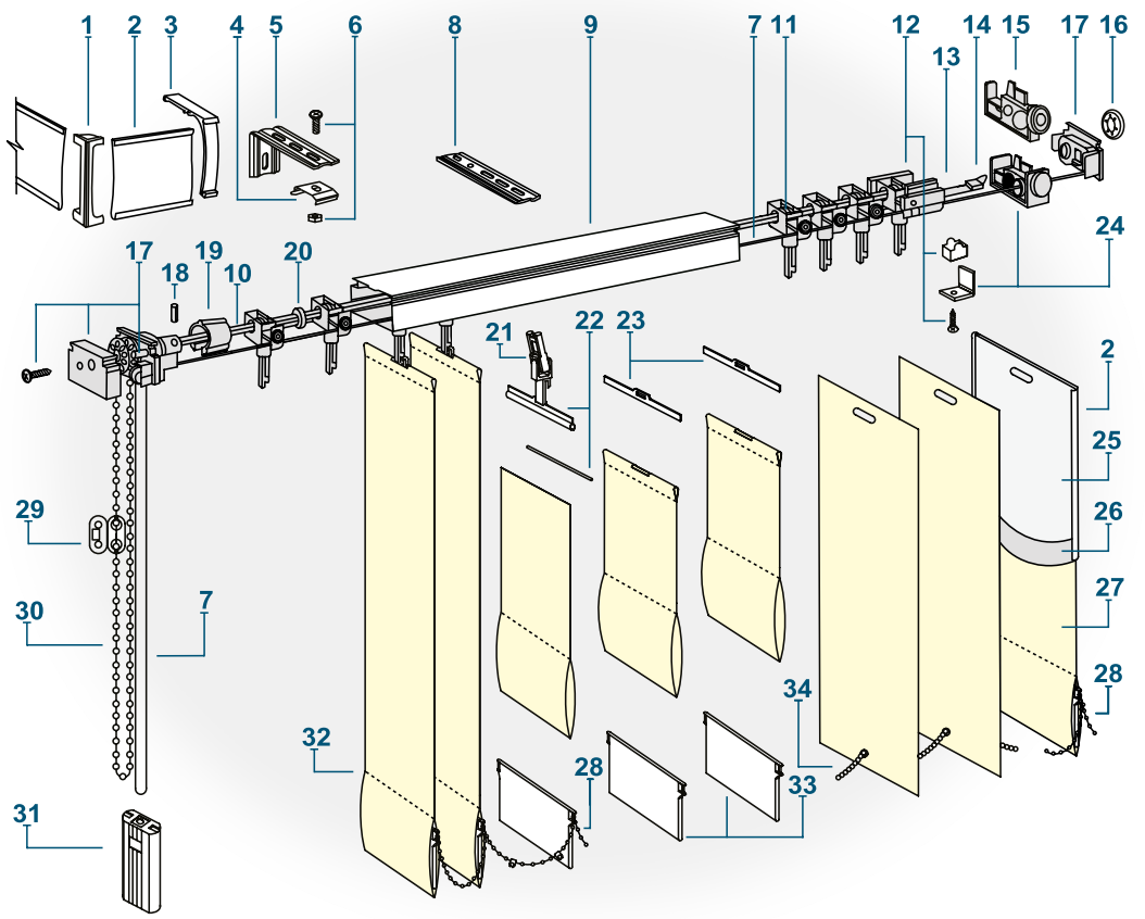 Вертикальные жалюзи своими руками: процесс сборки изделия для окон, инструкция по установке и как повесить шторы разного типа, как отремонтировать или укоротить?