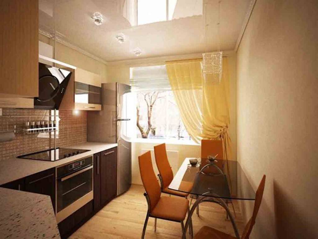 Дизайн кухни 9 кв м, 55 фото интерьера, удобная планировка кухни в 9м²