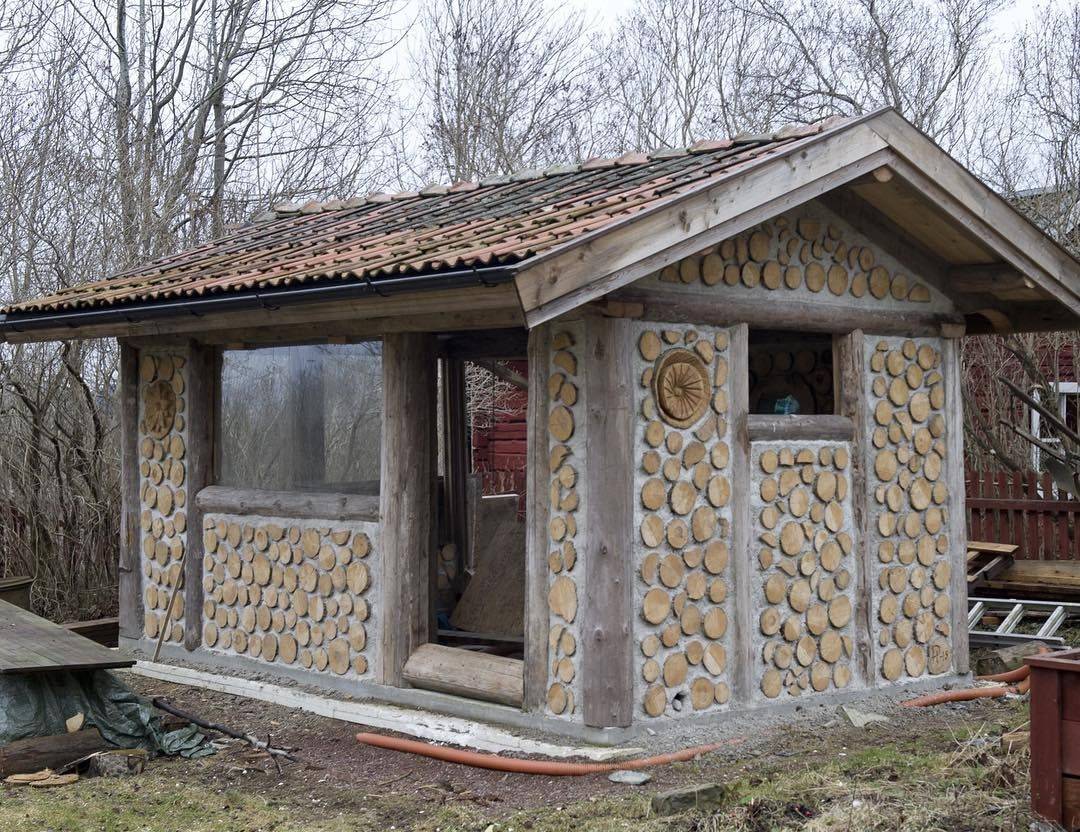 Глиночурка — технология строительства дома из дров и глины