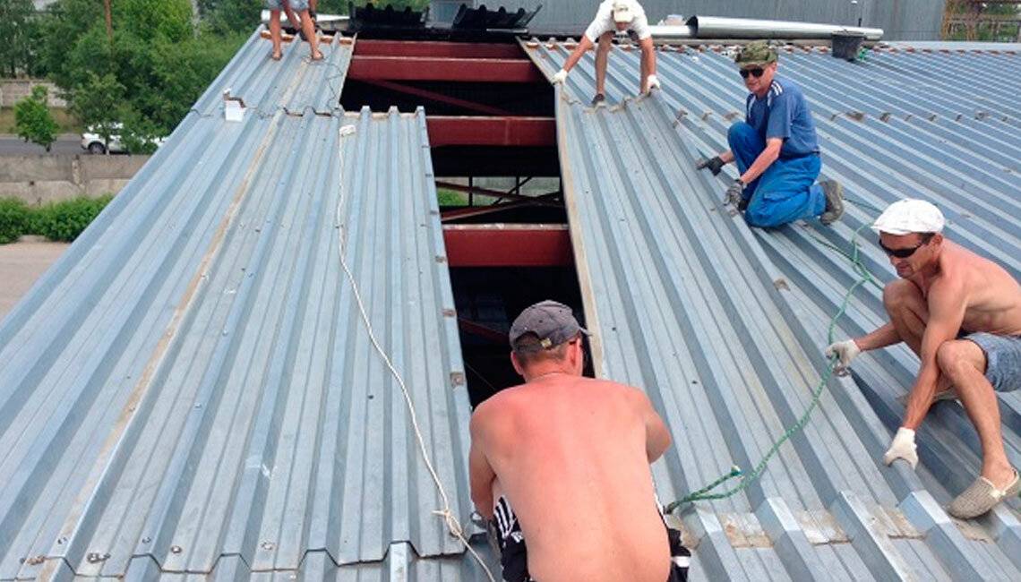 Течет крыша в частном доме что делать