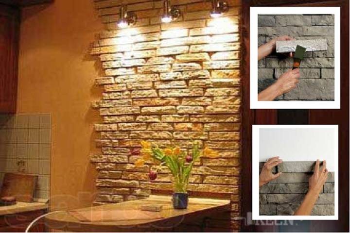 Как правильно клеить гипсовую декоративную плитку на стену: пошаговая инструкция