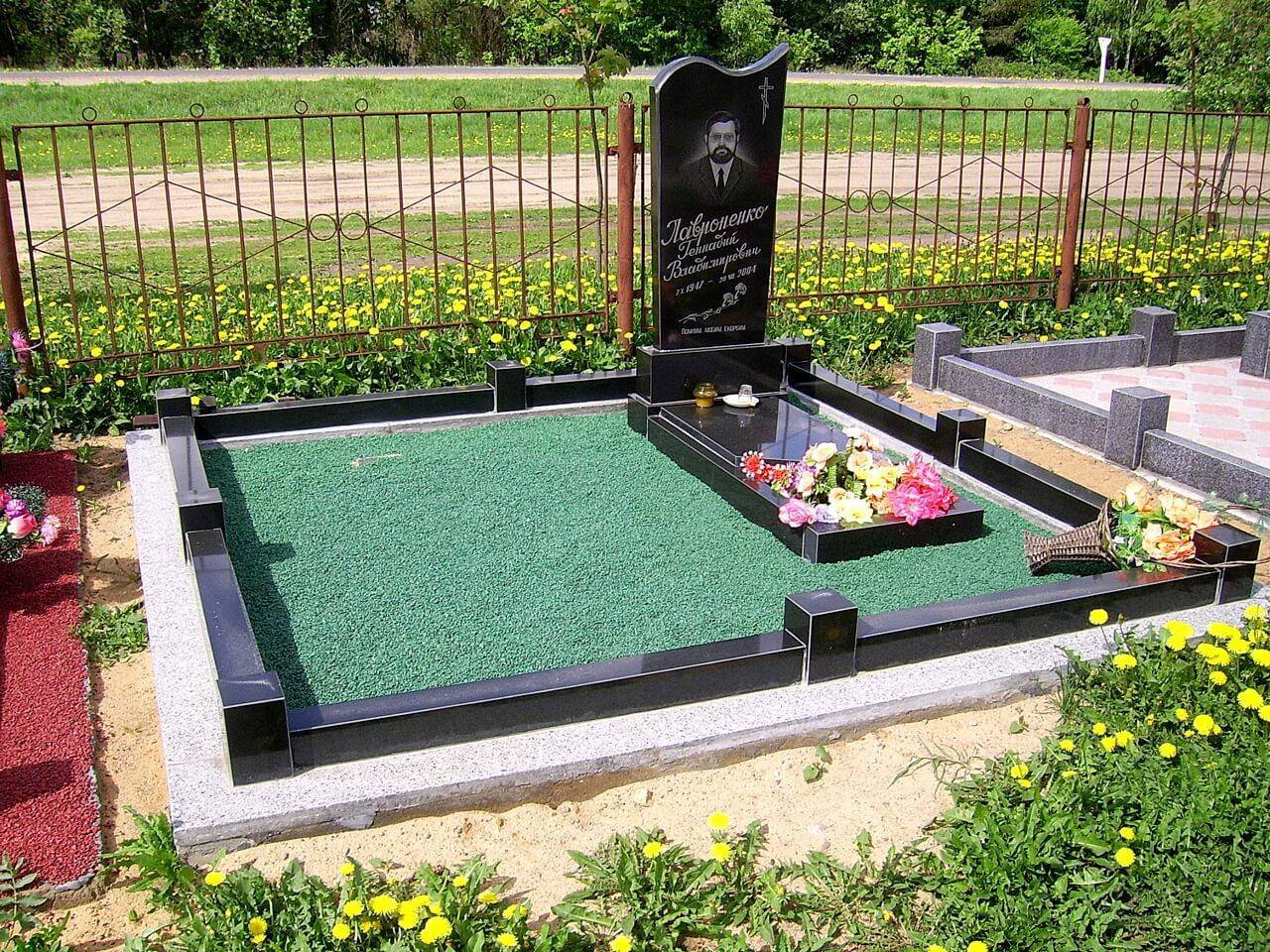Как оформить могилу красиво на кладбище: обустройство своими руками, как облагородить могилу без памятника