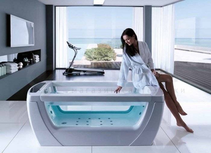 Гидромассажные ванны джакузи : их виды и особенности выбора