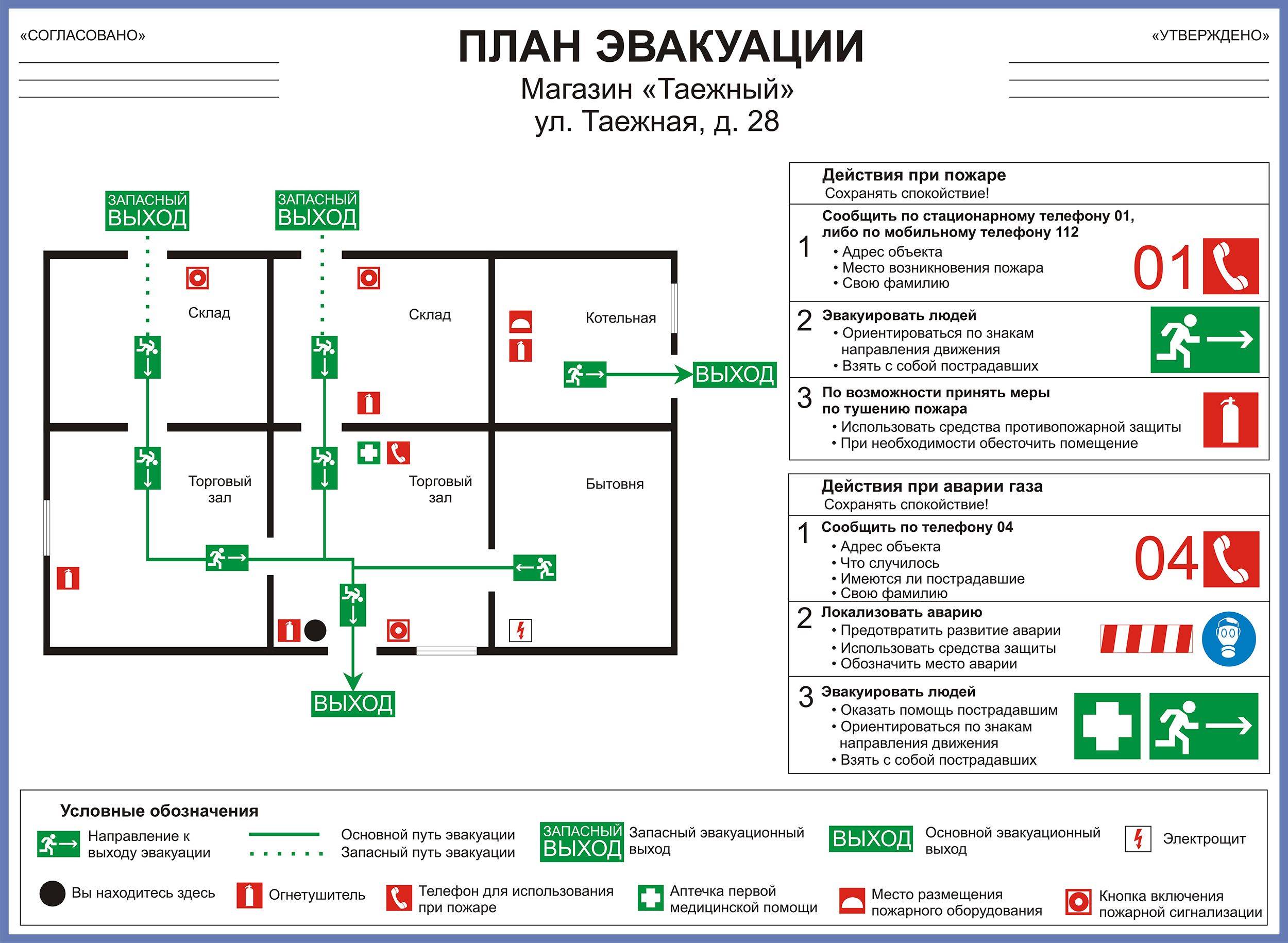 Как разрабатывают эвакуационный план