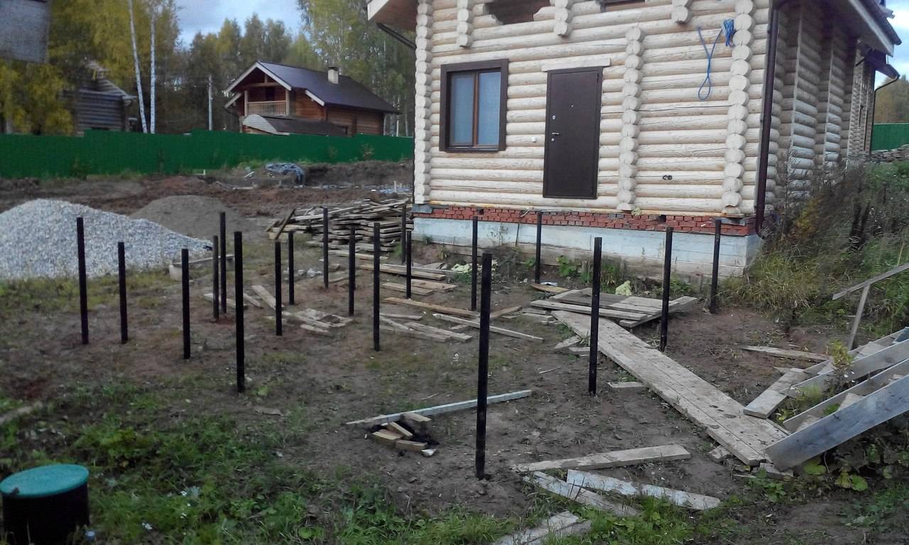 Установка свайно-винтового фундамента: пошаговая инструкция по монтажу свай своими руками, а так же технология обвязки ростверком