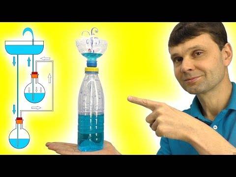 Фонтан герона: диковинный декор, работающий без электричества