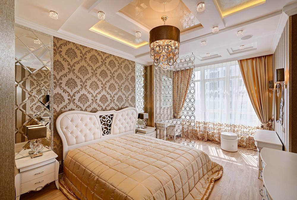Спальня в стиле арт-деко (80 фото): идеи дизайна, красивые интерьеры
