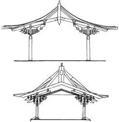 Чертежи беседка в китайском стиле своими руками