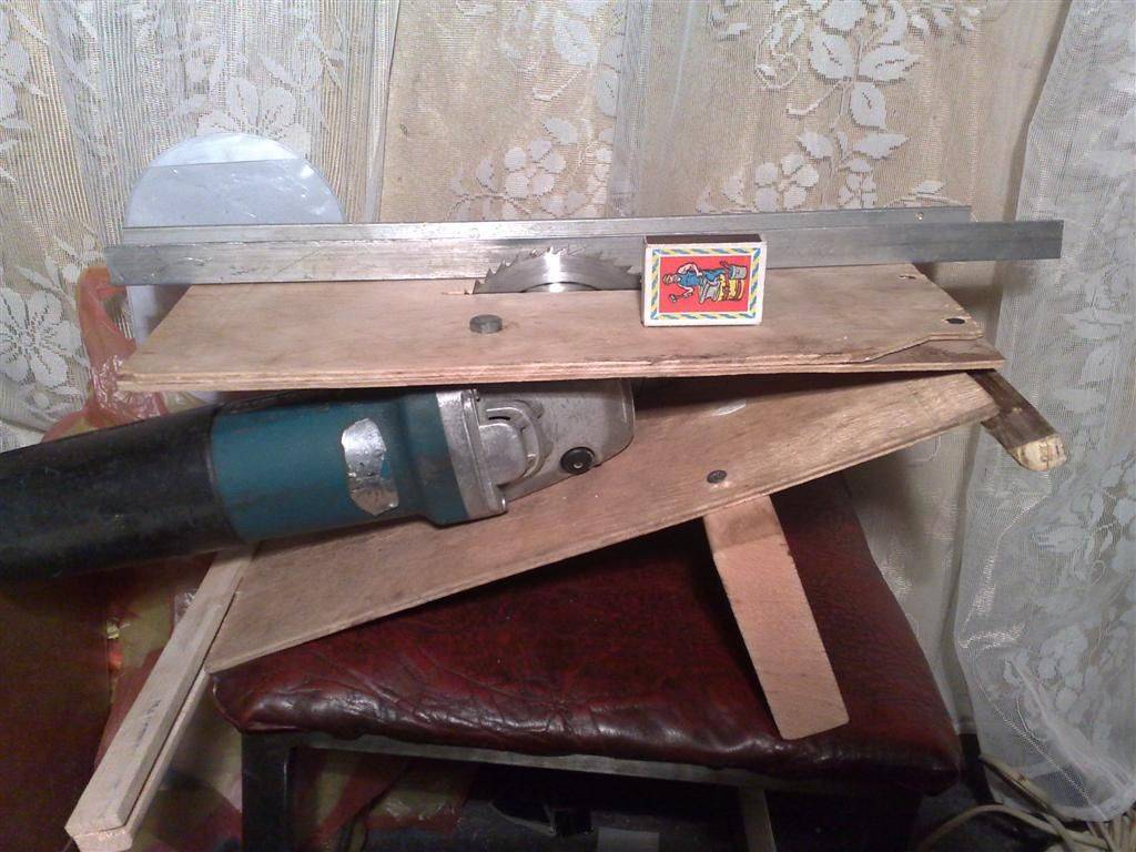 Ручная циркулярная пила из болгарки
