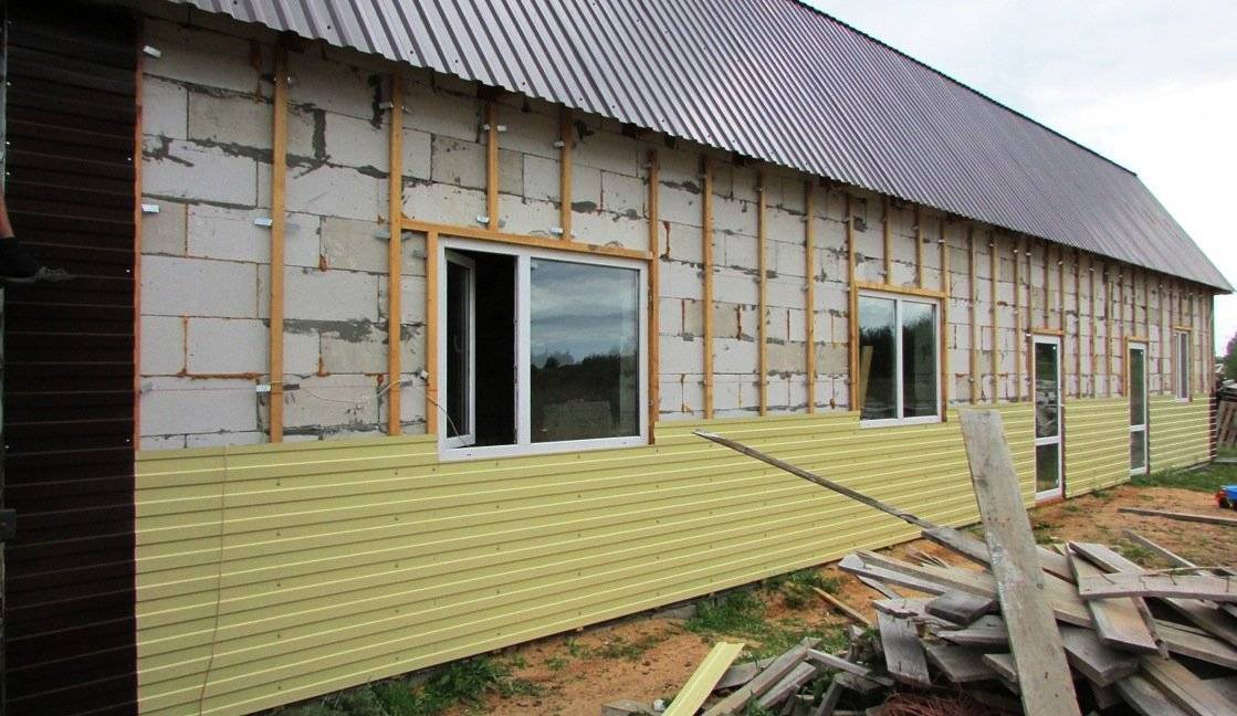 Вентилируемый фасад из профлиста технологическая карта