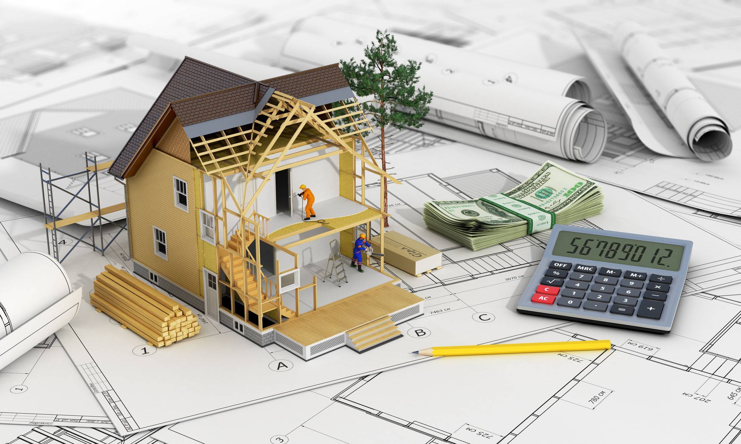 Расчет стоимости каркасного дома: калькулятор онлайн, рассчитать материал для строительства