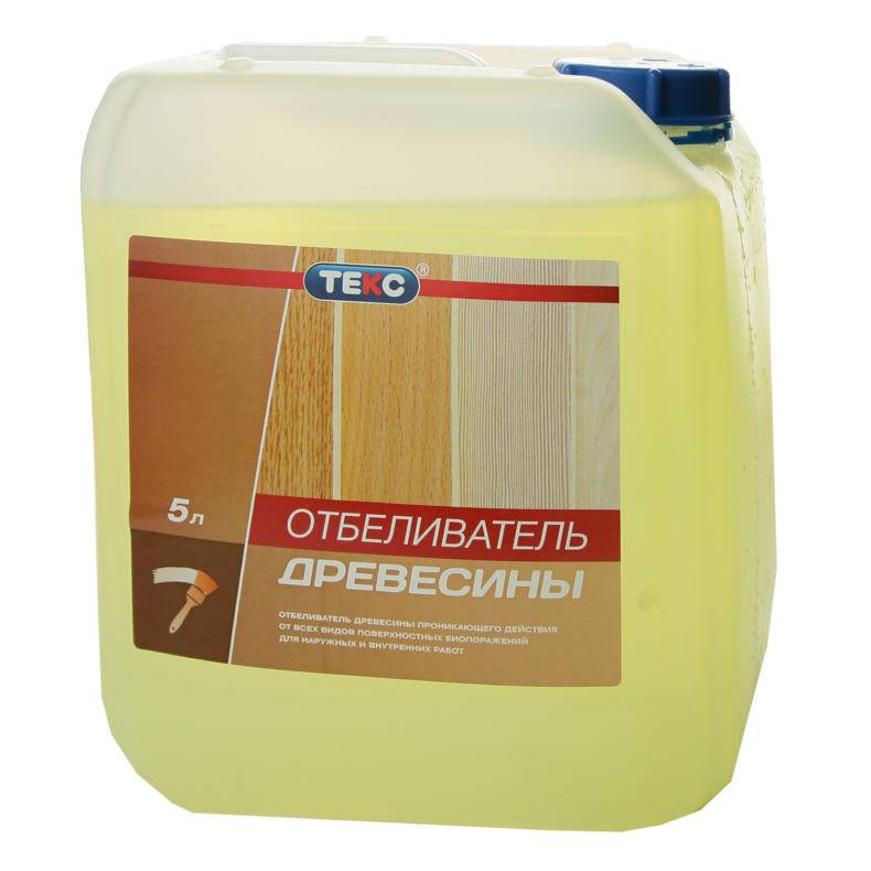 Отбеливатель для древесины какой лучше выбрать (своими руками)