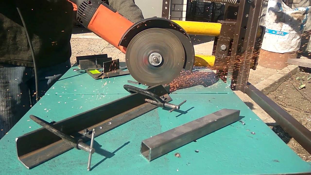 Отрезной станок из болгарки своими руками: преимущества самодельного оборудования, как сделать станок из ушм