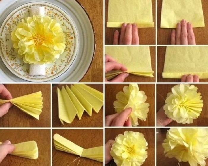 8 фото идей легких и простых поделок из салфеток своими руками