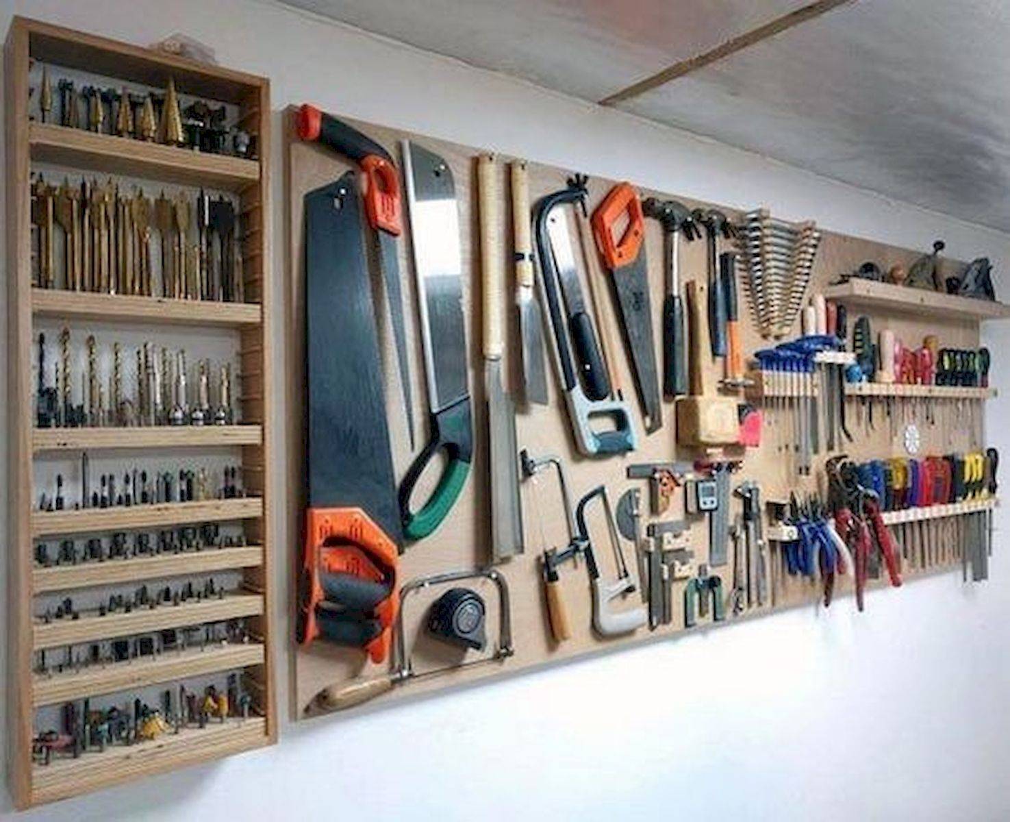 шкаф для хранения инструментов дома
