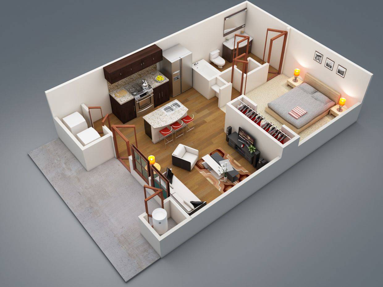 Floorplan 3d проекты