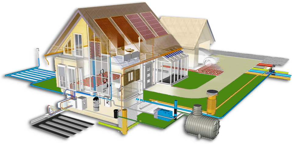 Проекты домов с инженерными коммуникациями