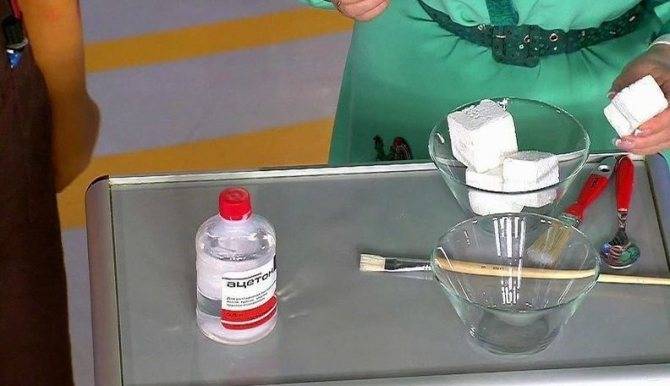 Как растворить пенопласт в домашних условиях