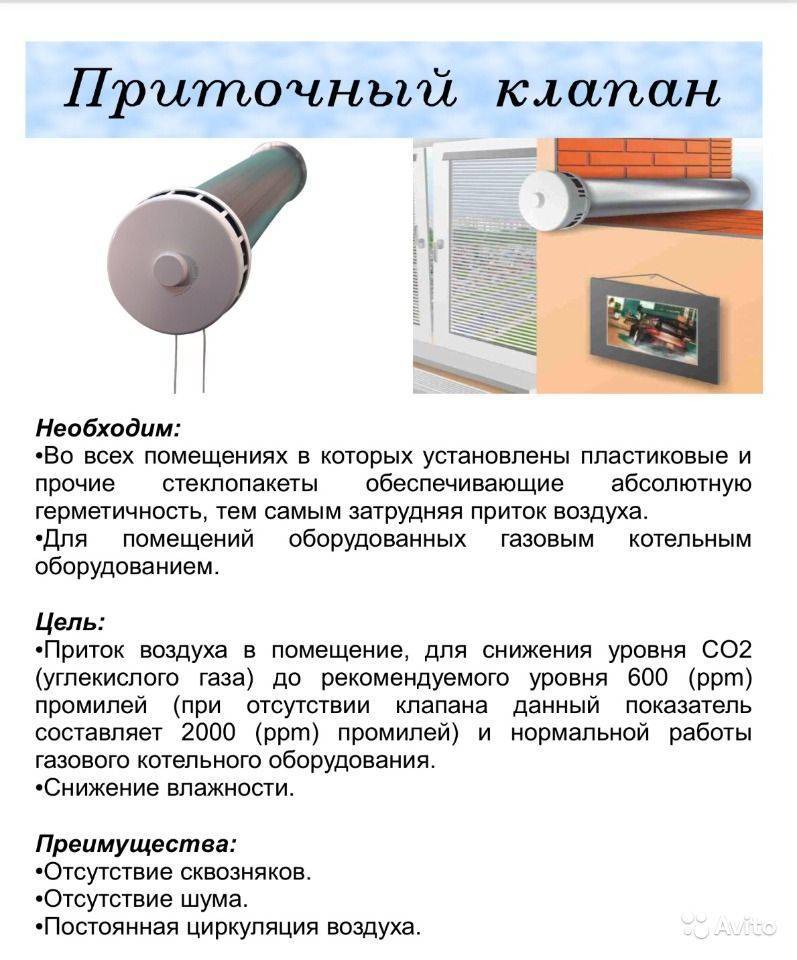 Приточный клапан на пластиковые окна: необходимость, принцип работы и монтаж