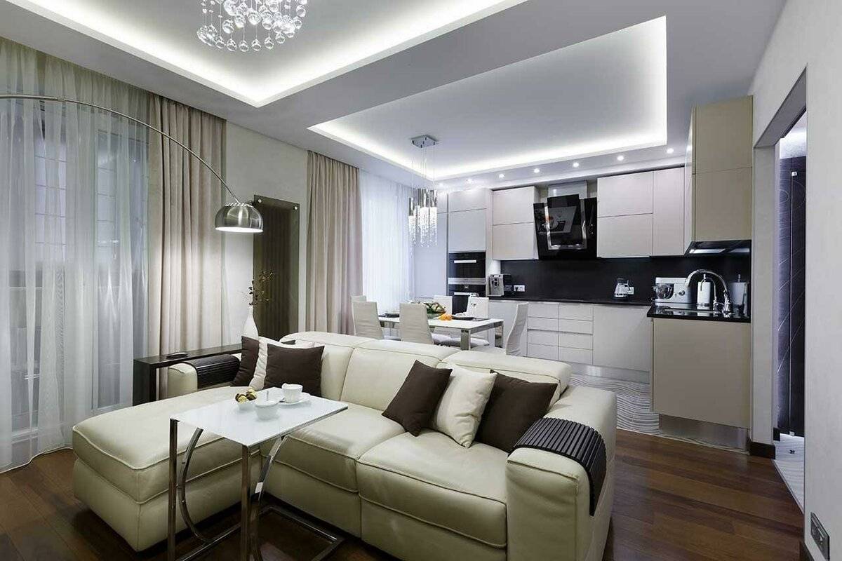 Дизайн кухни площадью 25-30 кв. м