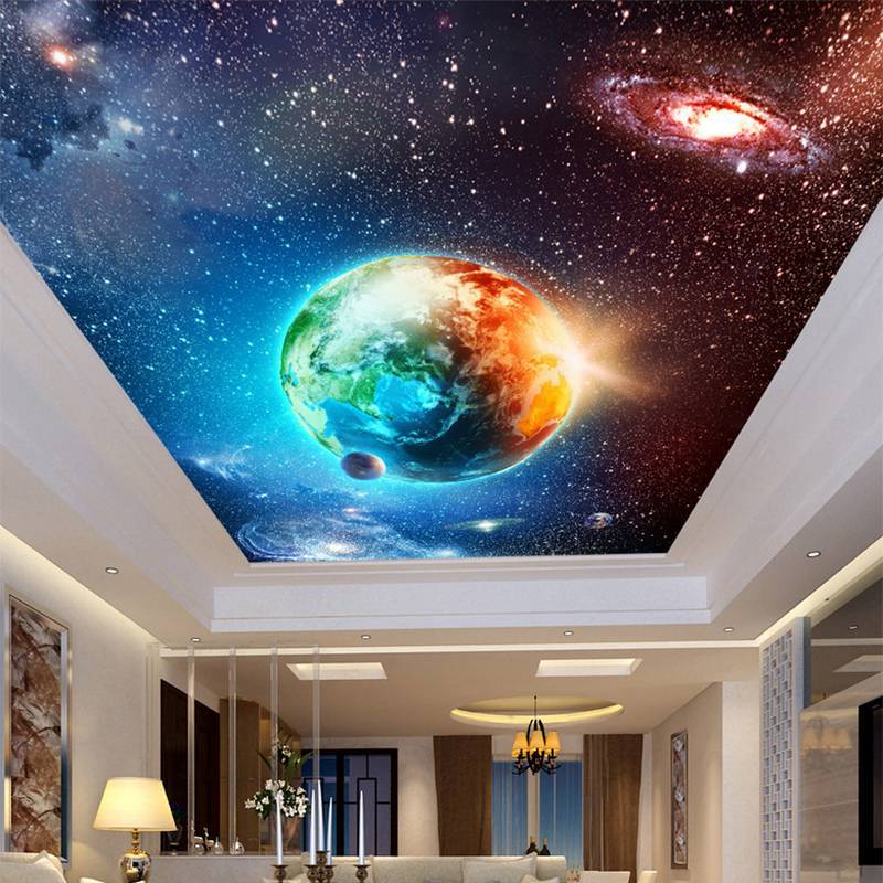 Натяжные потолки 3d с рисунком