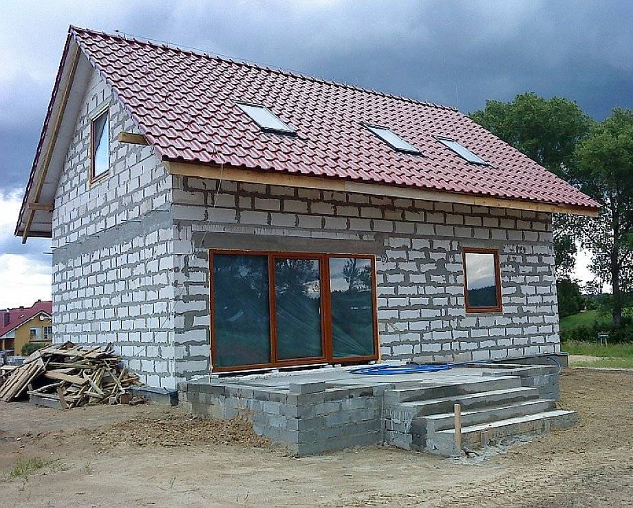 Особенности постройки бани из газобетонных блоков