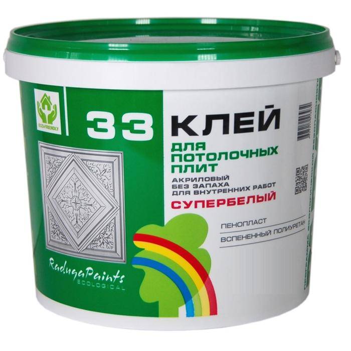 Как выбрать клей для потолочной плитки из пенопласта?