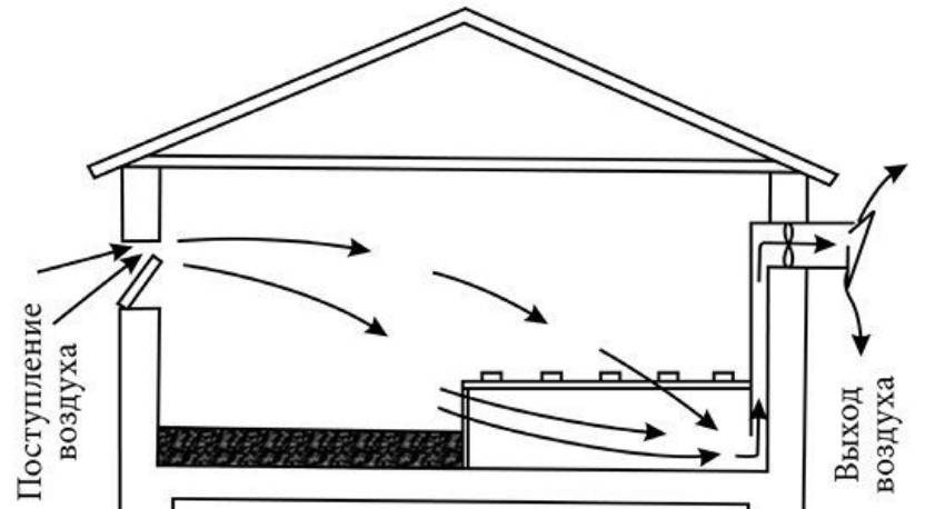 Вентиляция в курятнике своими руками схема фото из пластиковых труб