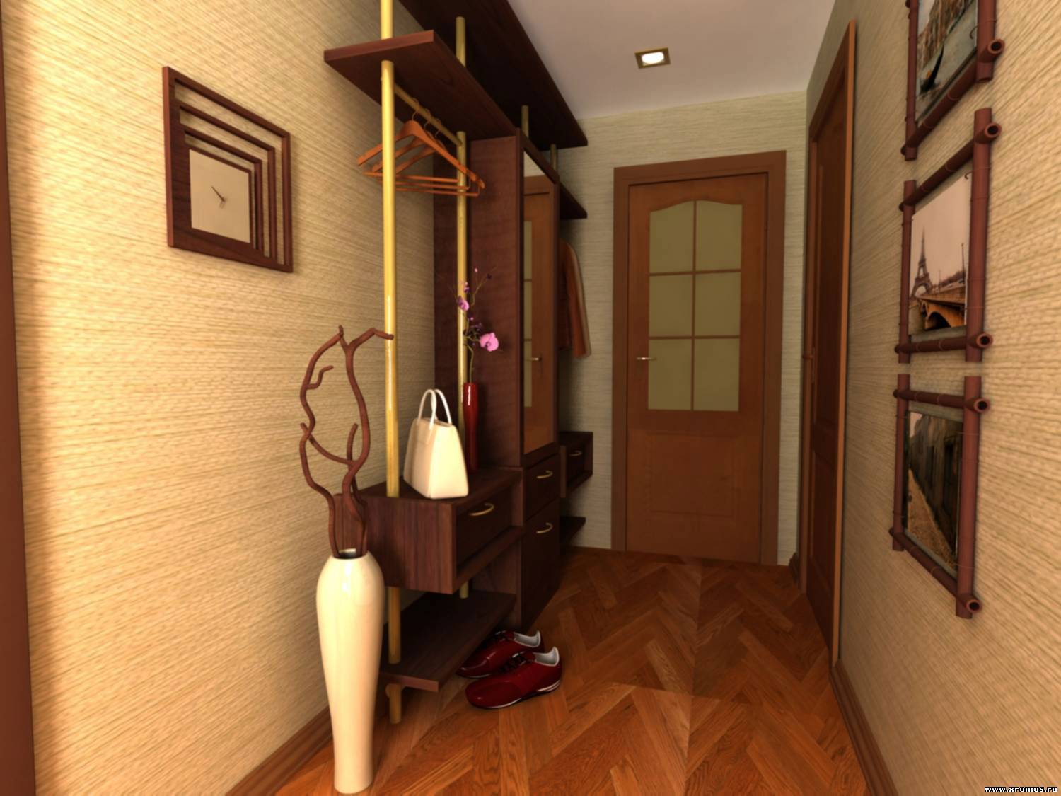 дизайн маленького коридора в квартире фото