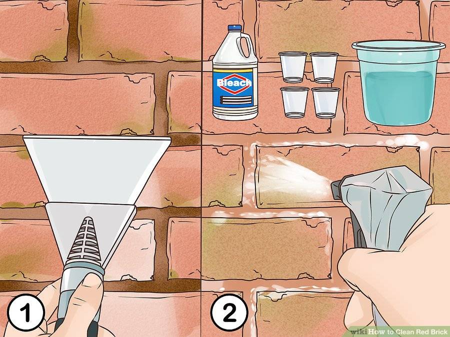 Как очистить кирпич от раствора своими руками: Чистка от застывшего цемента