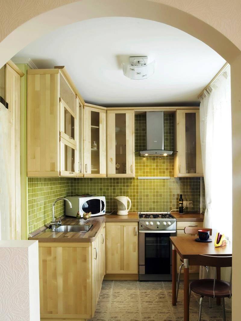 Дизайн маленькой кухни в квартире фото
