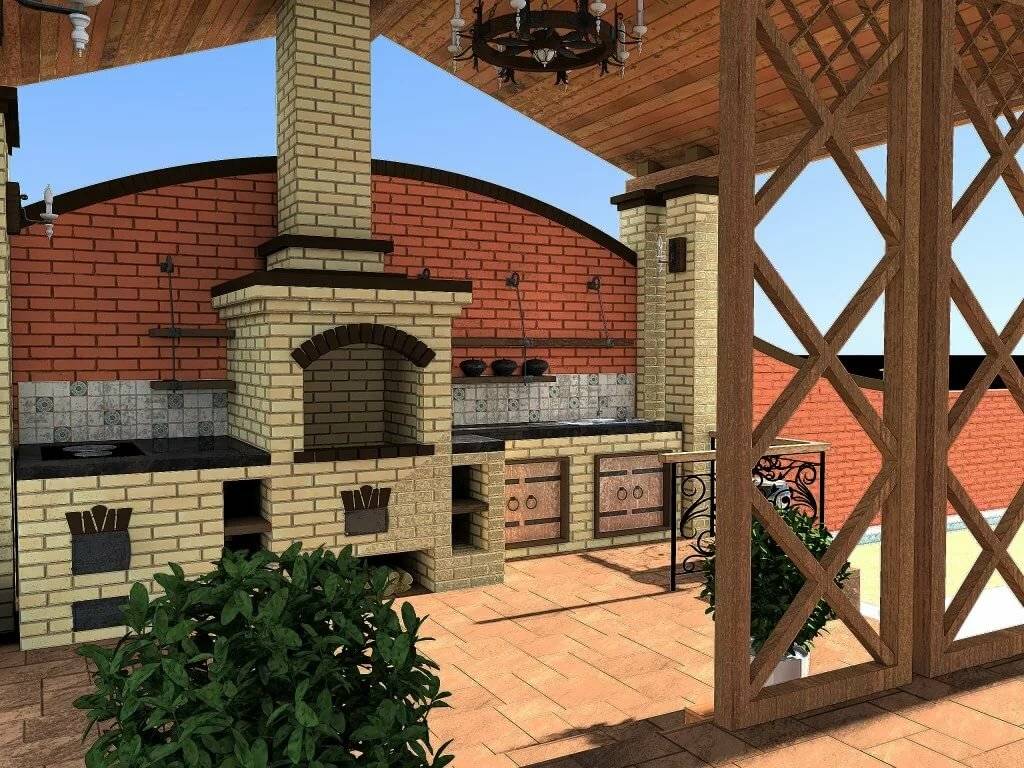 Беседка мангальная - 125 фото проектов, как и где строить