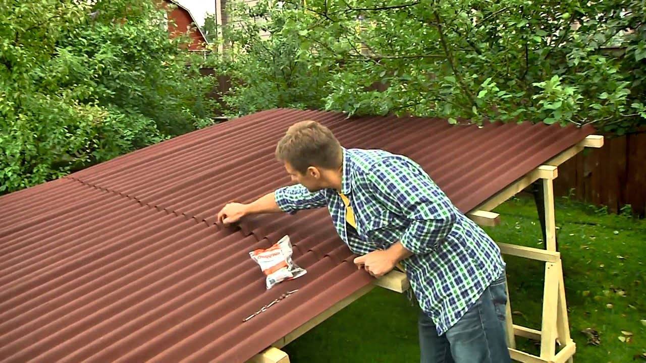 Как положить ондулин прямо поверх старой кровли