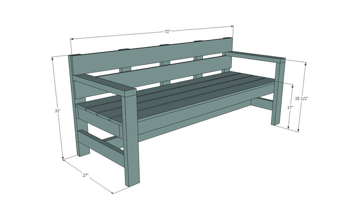 Bench [бенч] — скамейка