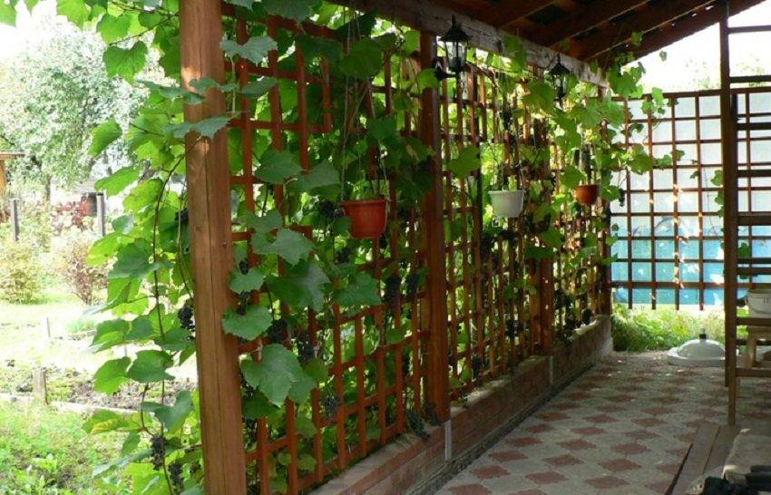 Устройство беседки