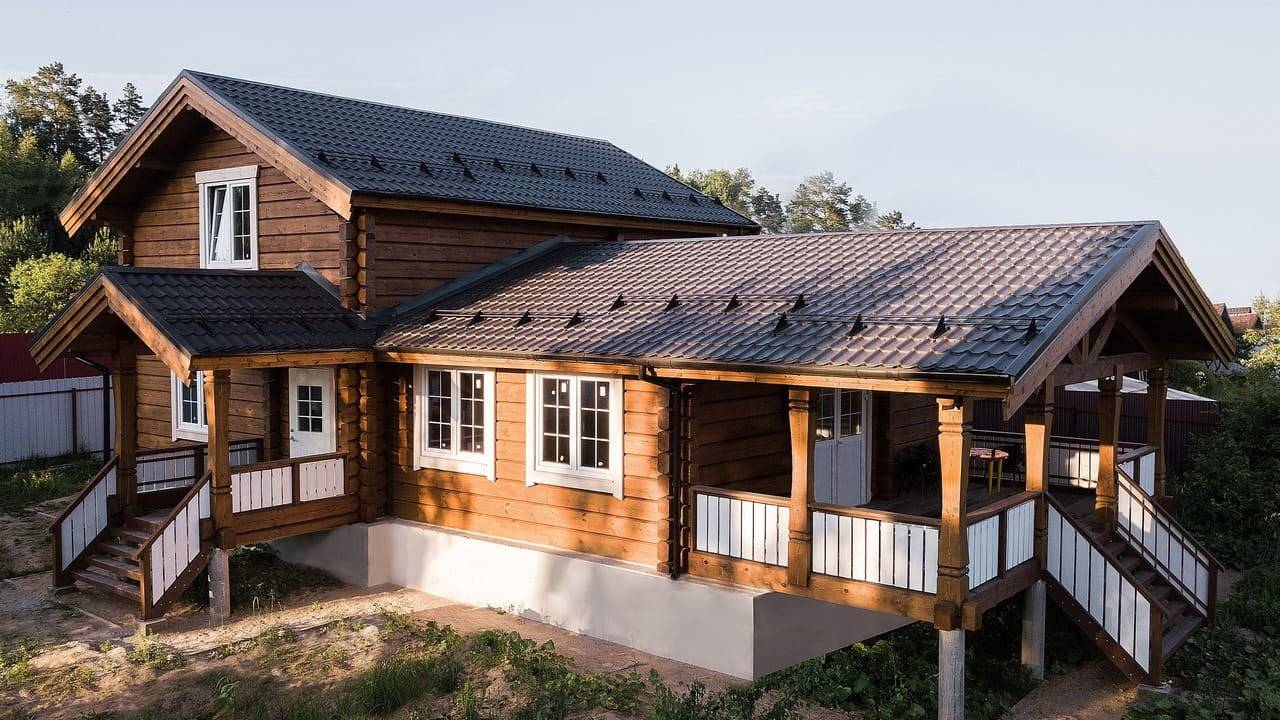 деревянные дома в скандинавии
