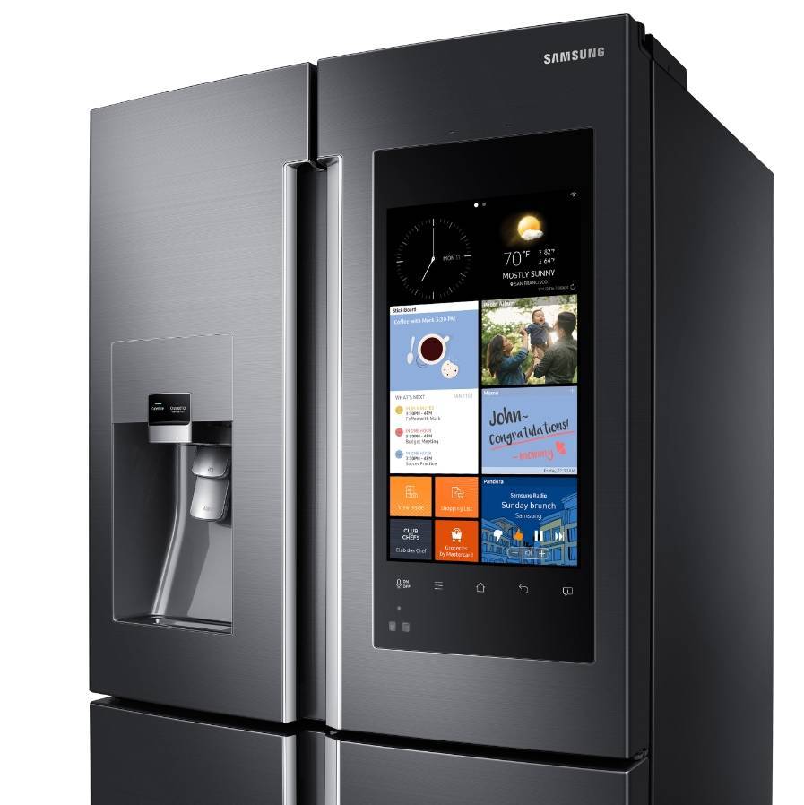 Samsung выпустила холодильник Family Hub