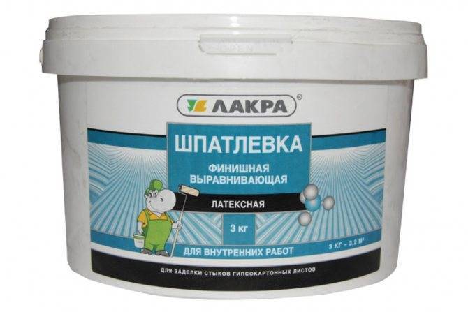 Акриловая или латексная шпаклевка, какую выбрать?