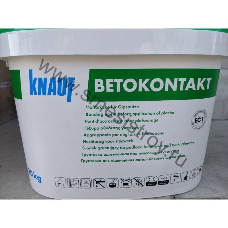 Для чего нужна грунтовка бетоноконтакт? Технические характеристики и сертификат соответствия — Обзор