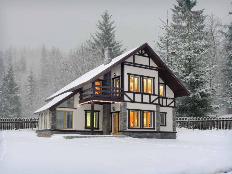 Как построить теплый энергоэффективный каркасный дом