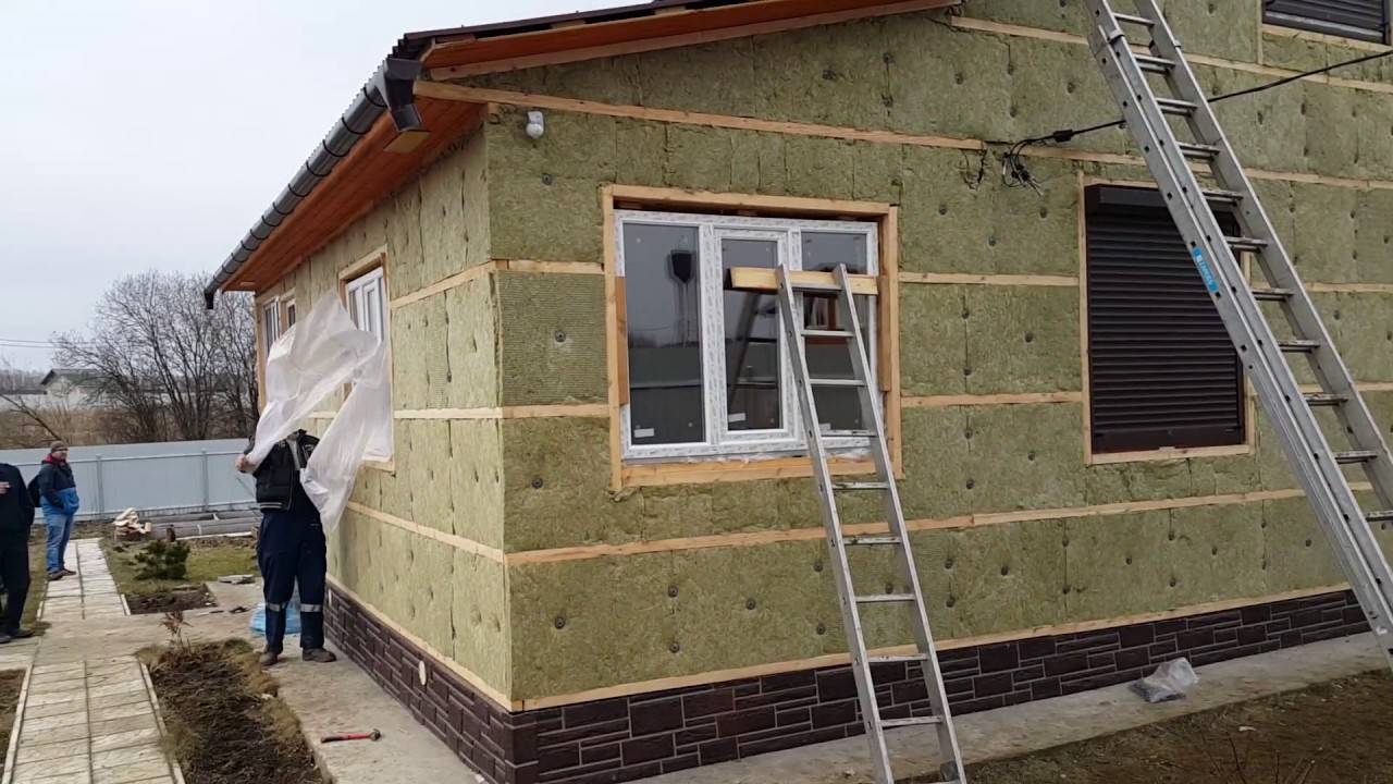 Правильная обшивка вагонкой снаружи дома своими руками
