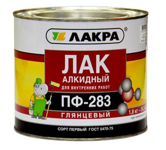 Свойства и особенности применения глянцевого алкидного лака ПФ - 283