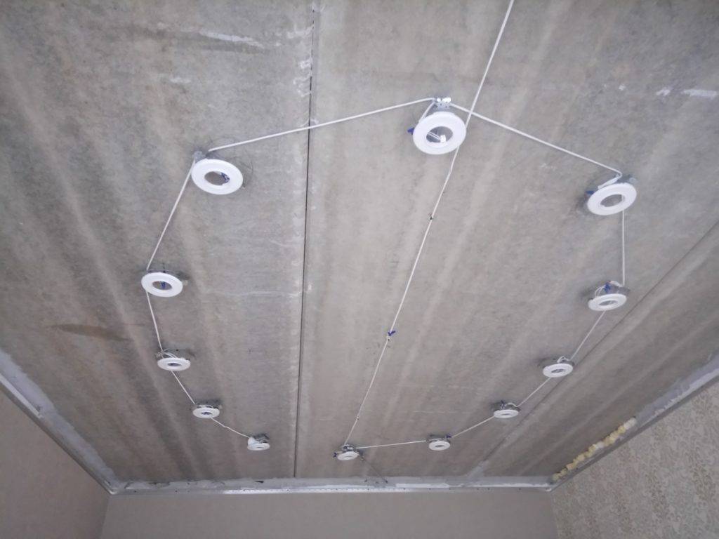 Проводка под натяжным потолком - на что обратить внимание?