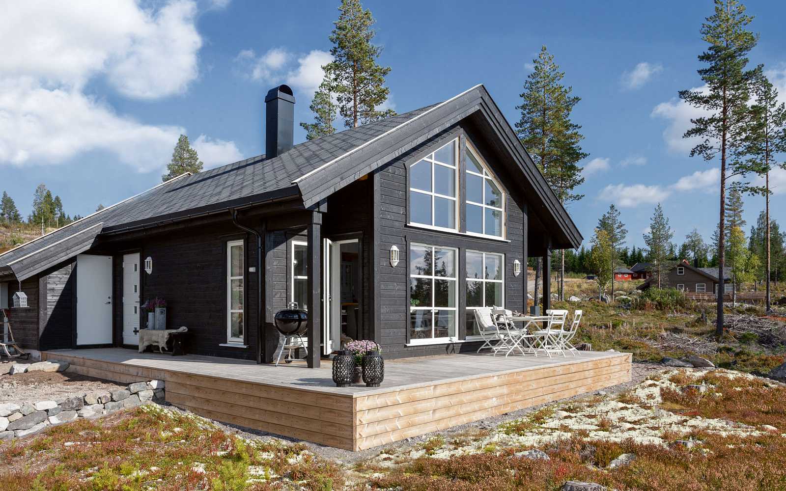 дом в скандинавском стиле реальное фото